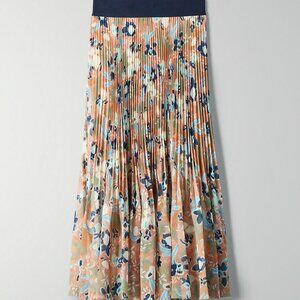 Aritzia Wilfred Twirl Skirt MOLTEN CAMEL/SFT BLSH XXS